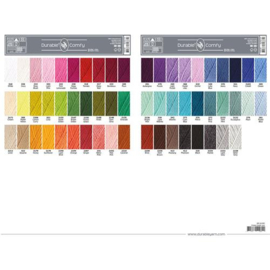 Comfy print kleurkaart | Durable