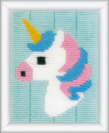 Long Stitch Unicorn Vervaco Canvas Kit