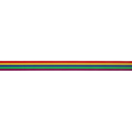 20mm Rainbow Elastic