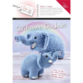 Patroonboekje Olifant Oukje | Cute Dutch