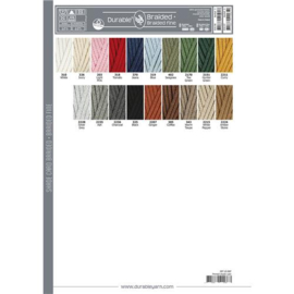 Braided print kleurkaart | Durable