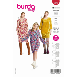 5874 Burda Naaipatroon | jurk in variatie