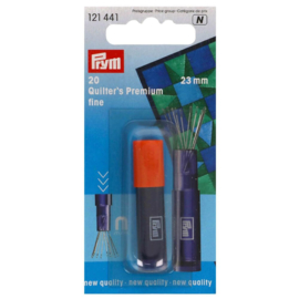 Fine 23mm Quilter's Premium Needles in Magnetic Holder Prym