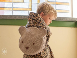 'Back to school' backpack Crochet Durable Macramé