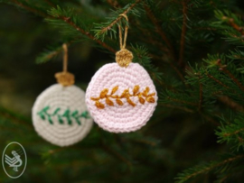 Christmas Balls Crochet Durable Cosy Fine