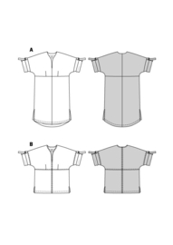 5934 Burda Naaipatroon | Jurk en blouse