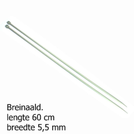 5.5, 60cm/24" Single Pointed Needles Pony