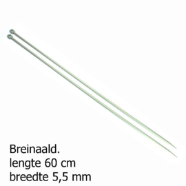 5,5mm 60cm Breinaald pony