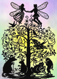 Fairy Tales: Thumbelina Aida telpakket Bothy Threads