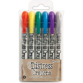 Set nr 4 Distress Crayons | Tim Holtz | Ranger Ink