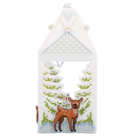 Forest Lantern - Bos Lantaarn - canvas - telpatroon - Panna