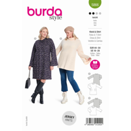 5866 Burda Naaipatroon | Jurk en shirt