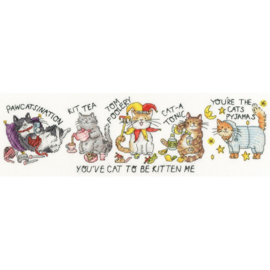 You've cat to be kitten me - aida Bothy Threads telpakket
