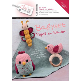 Patroonboekje Babyset Vogel en Vlinder | Cute Dutch