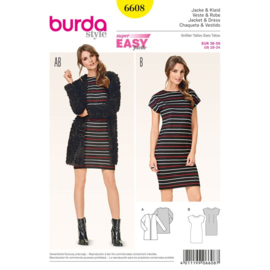 6608 Burda Naaipatroon | Jurk en Vest