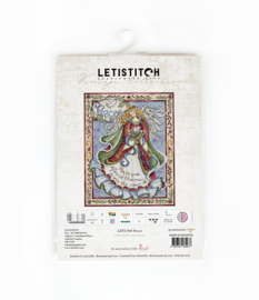 Peace Aida Leti Stitch Embroidery Kit