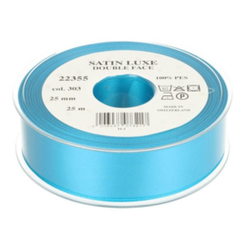 303 25mm Lint Satin Luxe Double face p.m. | Kuny