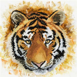 Tiger Charge voorbedrukt Needleart World