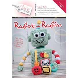 Patroonboekje speelkubus Robot Robin | Cute Dutch