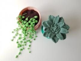 Little Yarn Garden Crochet Durable Coral