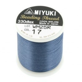 17 Donker blauw Beading Draad B Miyuki