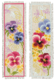 Violets Bookmarks Vervaco