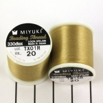 20 Champagne Gold Beading Thread Miyuki