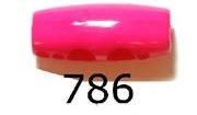 Roze Knoop 20mm Kunststof Knebel