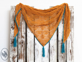 Fan Shawls Crochet Durable Soqs