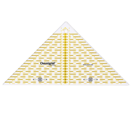 611313 Driehoek voor 1-4 kwadraad tot 20cm Omnigrid Prym