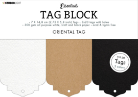 Oriental Tag | tag block | Studio Light
