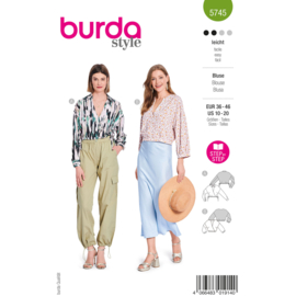 5745 Burda Patroon - Blouse in variatie