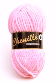 Lammy Yarns Chenille 6 712 Icy Pink