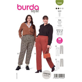 5946 Burda Naaipatroon | Broek in Variatie