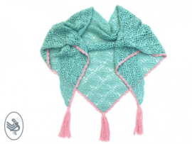 Fan Shawls Crochet Durable Soqs
