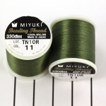 11 Green Beading Thread Miyuki