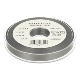 43 10mm/0.4" Lint Satin Luxe Double face p.m. / per 3.3 feet