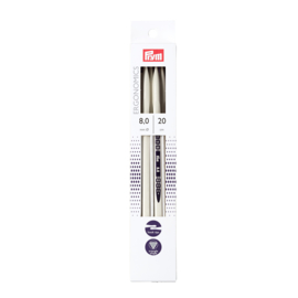 8.0mm Prym Ergonomics sokkennaalden 20 cm