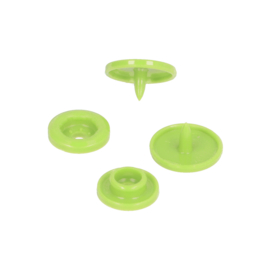 Light Green Glossy Color Snaps Press Fasteners