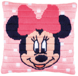 Minnie Mouse Disney Long Stitch Canvas Cushion Vervaco