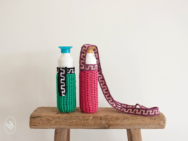 Dopperhoes - gehaakt - Durable Coral