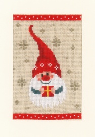 Kerstkabouters Set Van 3 Kerstkaarten | Vervaco