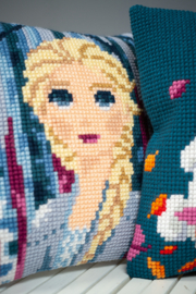 Elsa Frozen 2 | voorbedrukt kruissteekkussen | Vervaco