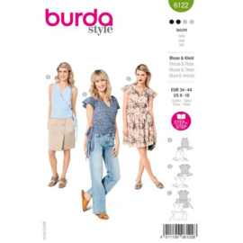 6122 Burda Naaipatroon | Jurk en blouse