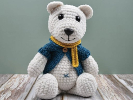 Polar Bear Crochet Durable Velvet