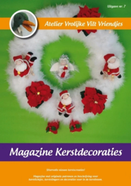 Kerstdecoraties magazine - De Vrolijke Viltvriendjes