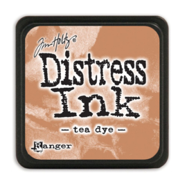 Tea dye | Distress Mini ink pad | Ranger Ink