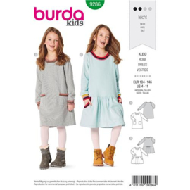 9286 Burda Naaipatroon | Jurk in variatie