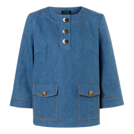 5655 Burda naaipatroon - Blouse in variatie