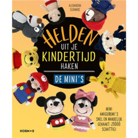 Helden uit je kindertijd haken | De mini's | Alexandra Schwarz